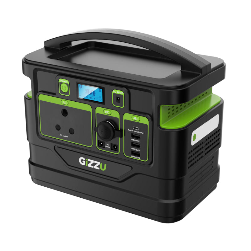 GIZZU 518Wh / 296Wh - Portable Power Station